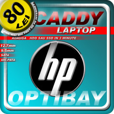ADAPTOR Hard Disk HDD / SSD caddy SATA-SATA 12.7mm HP PAVILION DV3 DV4 DV5 DV6 DV7 DV8 ZT3000 ZT3200 ZT3300 ZT3400 G60 G61 G70 G71 CQ50 CQ60 foto
