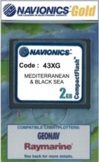 Harta Navionics 43XG Delta Dunarii foto