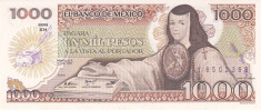 Bancnota Mexic 1.000 Pesos 1985 - P85 UNC foto