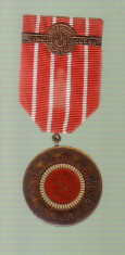 Medalia -A -50-a Aniversare a Partidului Comunist Roman foto