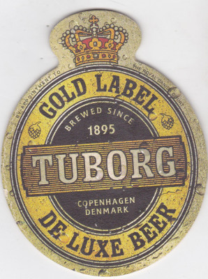 Suport de pahar / Biscuite TUBORG foto