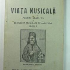 VIATA MUZICALA - MIH. GR. POSLUSNICU - EDITURA CARTEA ROMANEASCA BUCURESTI 1930