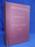 Cumpara ieftin NOTICES SUR LA FINLANDE / NOTITE DESPRE FINLANDA , HELSINGFORS , 1900 *