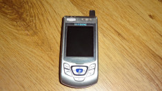 Samsung SGH-D410 Fara Incarcator Baterie BST2169SE Slide D410 Telefon De Colectie Vechi foto