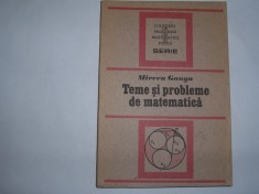Teme si probleme de matematica Mircea Ganga,rf3/2