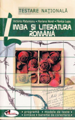 LIMBA SI LITERATURA ROMANA. TESTARE NATIONALA de VICTORIA PADUREANU ED. ARAMIS foto