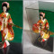 GHEISA - Papusa japoneza veche in vestimentatie traditionala, de colectie