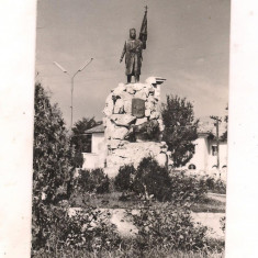 carte postala(ilustrata)-TARGU JIU -Monumentul lui Tudor Vladimirescu