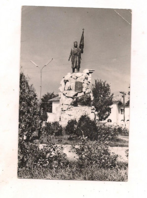 carte postala(ilustrata)-TARGU JIU -Monumentul lui Tudor Vladimirescu foto