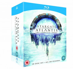 Stargate Atlantis - Seasons 1-5 - Complete blu ray collection 20 disc foto