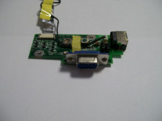 modul power button si vga fujitsu siemens amilo l6810 buton pornire mufa video si modem 35-ud3020-00c n243ss foto