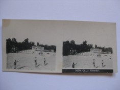 FOTOGRAFIE STEREOSCOPICA CU STRANDUL DIN CLUJUL ANILOR 30