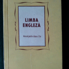 Manual Limba Engleza pentru clasa a X-a / 1956