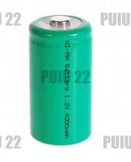 Acumulator NI-MH, R14 - 1,2 V/ 4000mAh-1230 foto