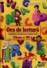 ORA DE LECTURA CLASA A III-A EDITURA JOY AVIZAT MEC III 3 foto