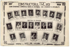 Echipa de fotbal Constructorul Iasi 1958 foto