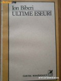 h6 Ultime eseuri - Ion Biberi