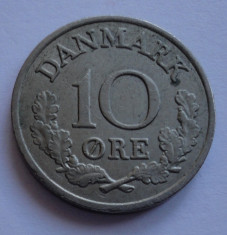 10 ore 1961 Danemarca UNC foto