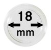 Capsule pentru monede - 10 buc. in cutie - dimensiune intrare 18 mm