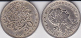 Portugalia 50 centavos 1956, Europa