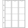 NUMIS 44 PVC file rezerva /5buc./ pentru monede - 44mm