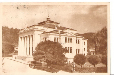 CPI (B2970) RIMNICU VILCEA. PALATUL CULTURII. ( RAMNICU VALCEA ), CIRCULATA, 1957, STAMPILE, TIMBRU IMPRIMAT, RPR foto