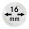 Lindner cutie /x 10buc./ pvc capsule pentru monede - 16 mm dimensiune intrare