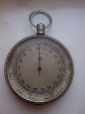 altimetru german falschirmjager ,ww1-ww2, ceas de buzunar Luft Compensirt foto