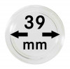 Capsule pentru monede 39 mm dimensiune intrare - 10 buc. in cutie
