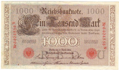 Germania bancnota 1000 Mark 1910 foto