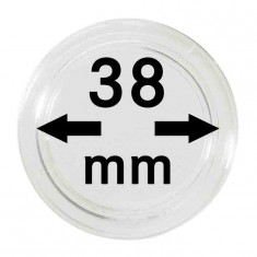 Capsule pentru monede 38 mm intrare - 10 buc. in cutie