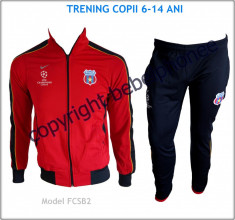 Trening Treninguri COPII 6 - 14 ANI - NIKE - STEAUA BUCURESTI - UEFA Champions League - Bluza si Pantaloni conici - LIVRARE GRATUITA - Model nou 2013 foto