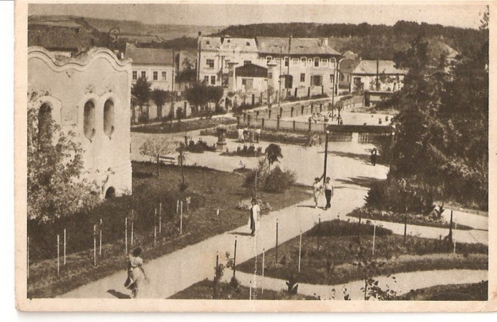 CPI (B2965) OCNA SIBIULUI, VEDERE DIN PARC, SCRISA SI NECIRCULATA, DATATA 1958