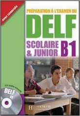 DELF Scolaire Et Junior B1 + CD et Corriges(rezolvari), editura HACHETTE. foto