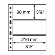 Grande 3C - PVC foi , format A4 pentru banknote - 5 buc. foto