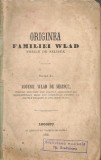 Aloysiu Wlad de Selisce - Originea familiei Wlad de Selisce - 1865