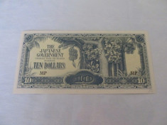 JAPONIA 10 $ / 1940. UNC. foto