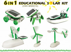 Kit solar educational, 6 in 1 foto