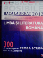 VARIANTE BAC Limba si Literatura Romana foto