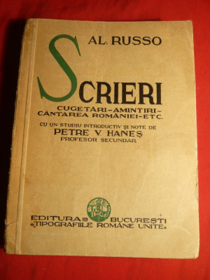 Alecu Russo - Scrieri - Ed. 1934 foto