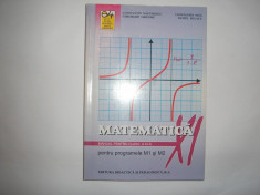 Matematica M1 si M2, manual clasa a XI-a - C. Nastasescu, sa.,RF1/3,16 foto