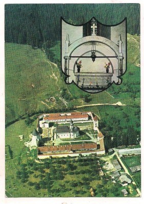 carte postala(ilustrata)-MANASTIREA PUTNA foto