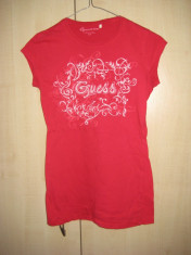 Tricou dama, Firma GUESS, Marime S,100% original, autentic, import SUA foto