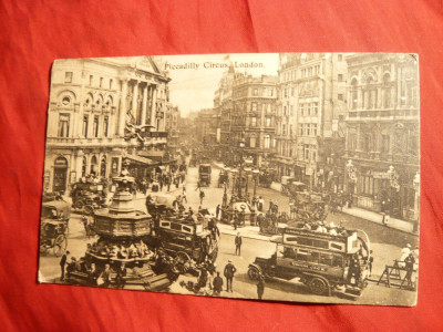 Carte Postala Anglia ,Londra circulata la Constantinopol foto