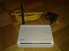 Router Wireless Siemens Gigaset SE361 WLAN la cutie ,aproape nou. foto