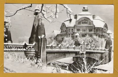 TIMISOARA PODUL DECEBAL IARNA 1969 foto