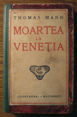 Carte - Thomas Mann - Moartea la Venetia foto