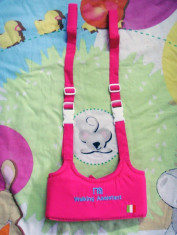 HAM BEBELUSI HAM COPII HAMURI BEBELUSI SUPORT HAM AJUTOR PRIMII PASI SIGURANTA COPIL BABY TODDLER HARNESS HAM Walking Assistant HAM Walking WINGS ham foto