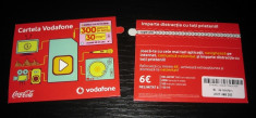 Cartela Vodafone sigilata, cu 300 min in retea si 30 MB internet la activare foto