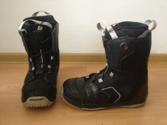 BUTI BOOTS SNOWBOARD SALOMON KAMOOKS, MARIME 44-45 foto